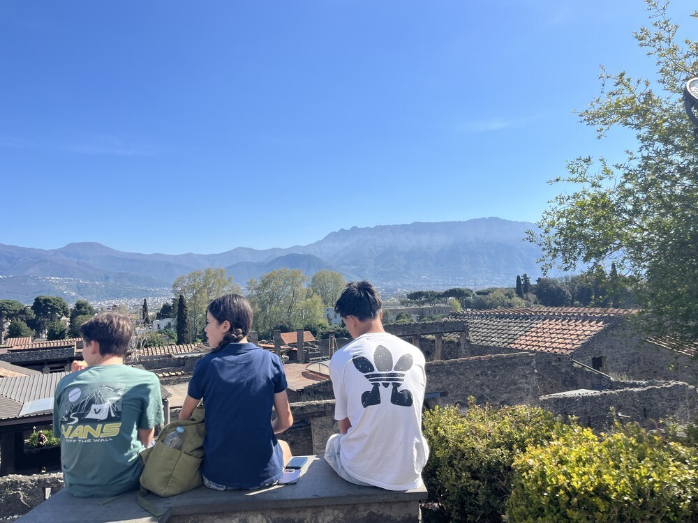 Kids Considering the View