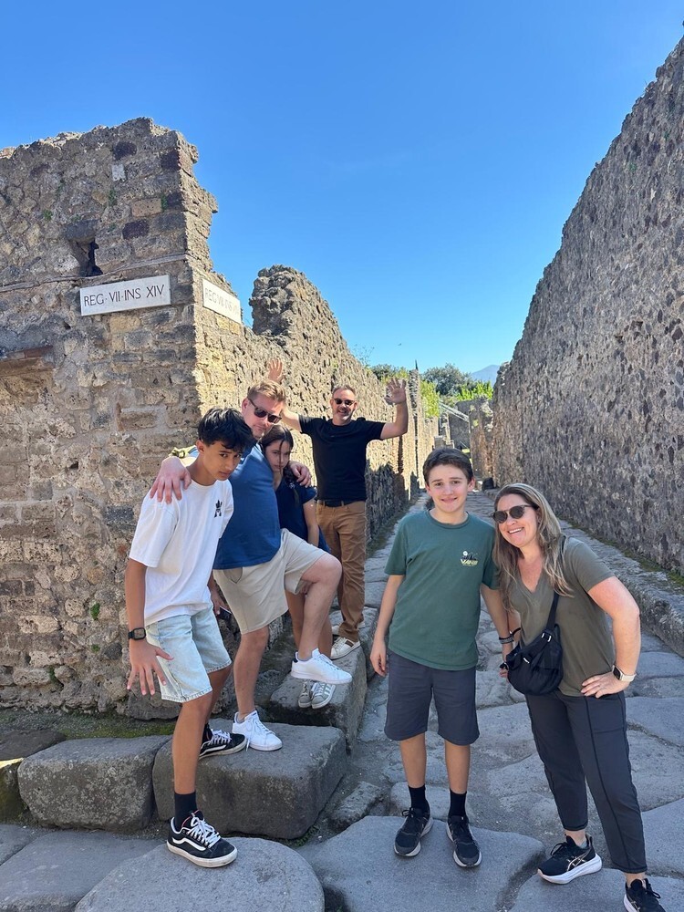 Walking Through the Streets of Pompeii