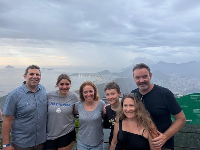 Group Shot on Top of Sugarloaf