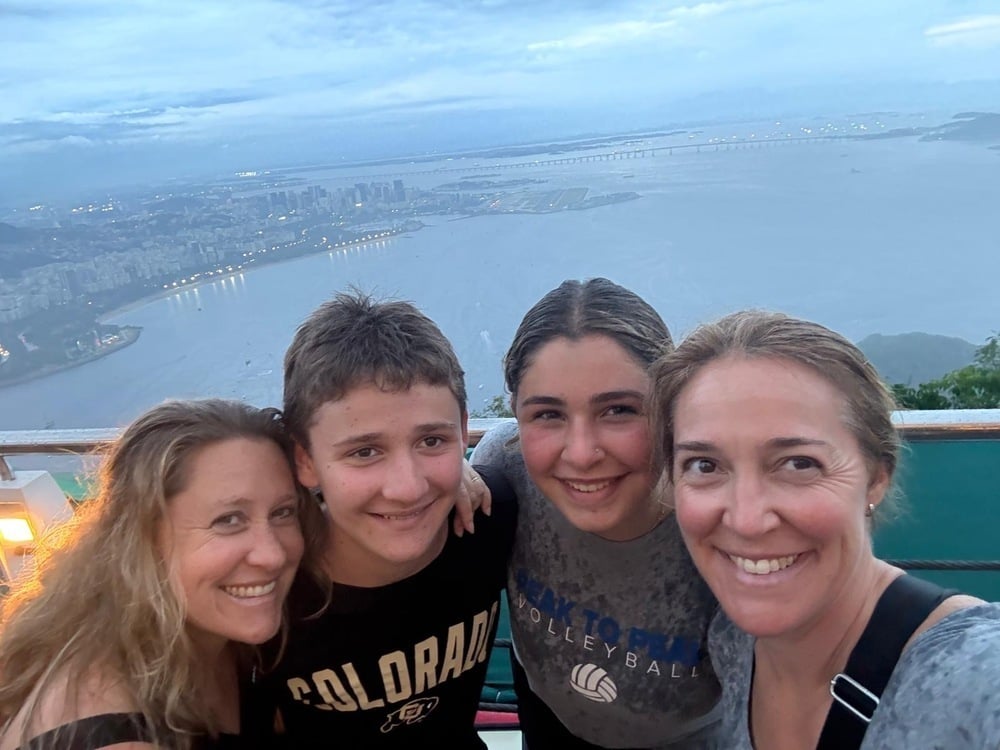 Rainy Sunset on Sugarloaf