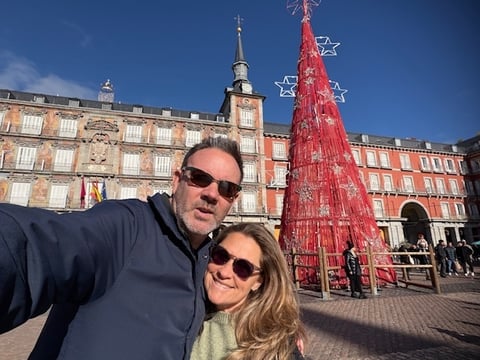 Challi in Plaza Mayor