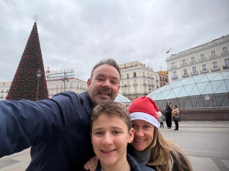 Christmas Day in Puerta del Sol