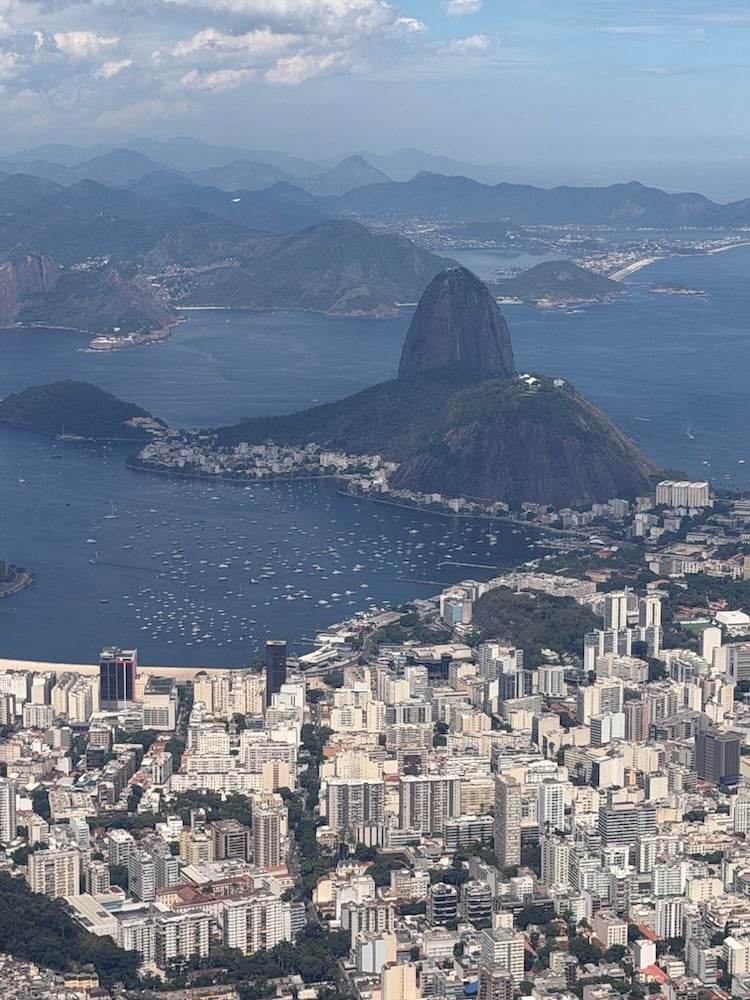 View from Christ the Redeemer
