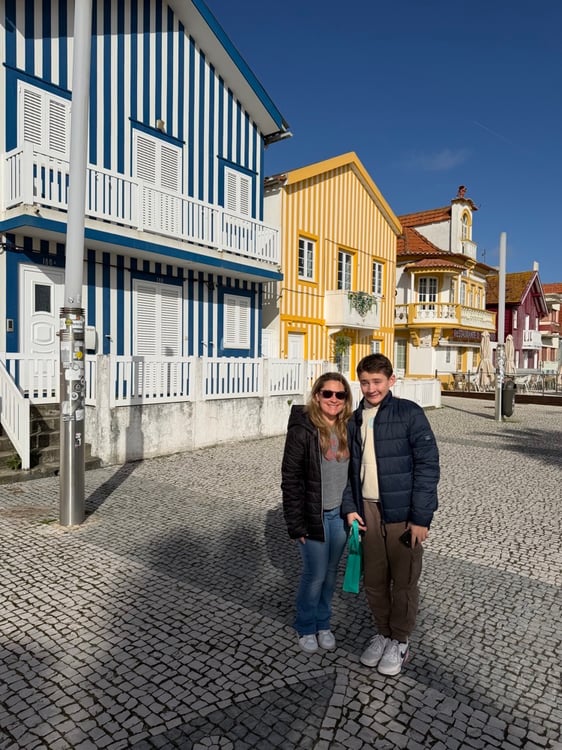 Walking in Costa Nova