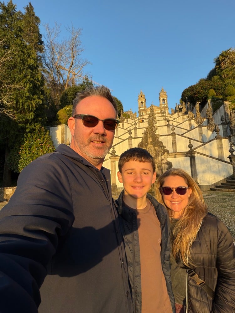 Stairs at Bom Jesus do Monte