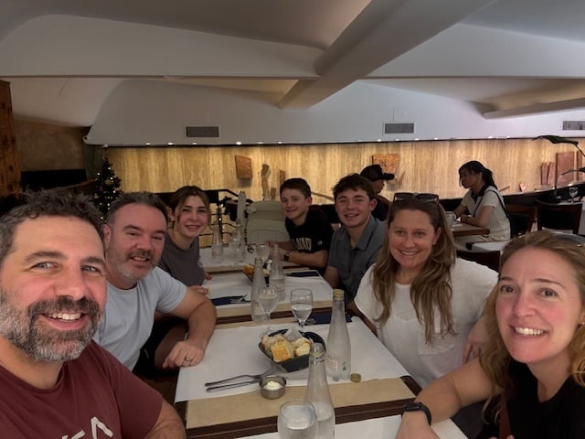 Lunch with the Andersons