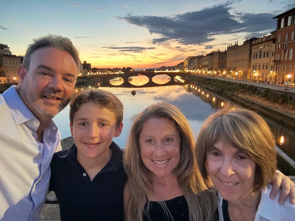 Arno River at Dusk