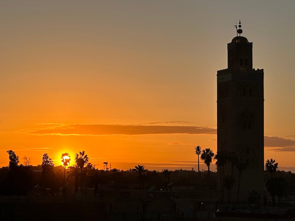 Marrakech at Sunset