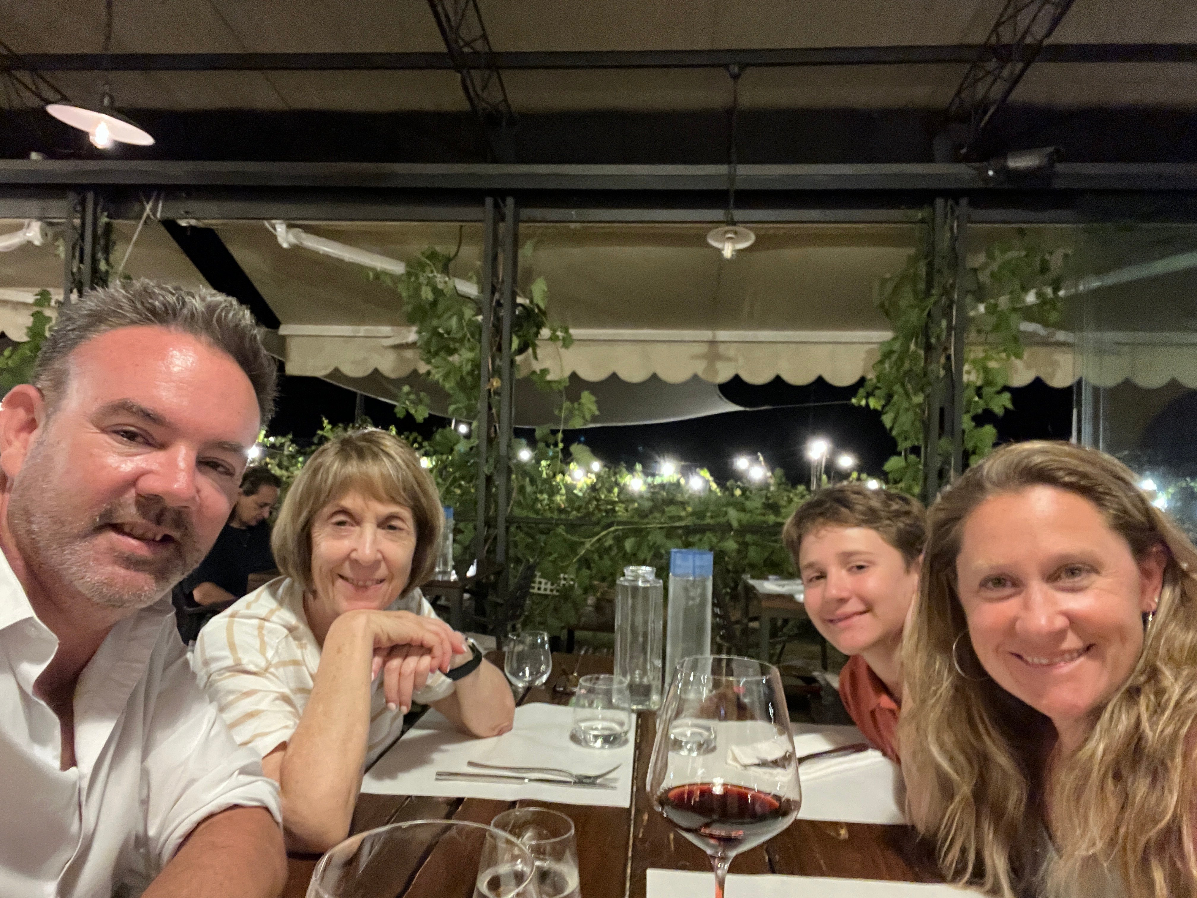 Dinner in Chianti