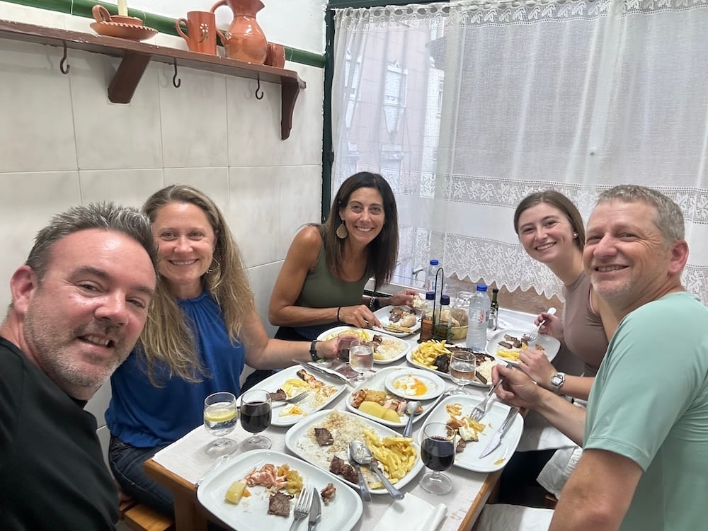 Dinner with the Agnews