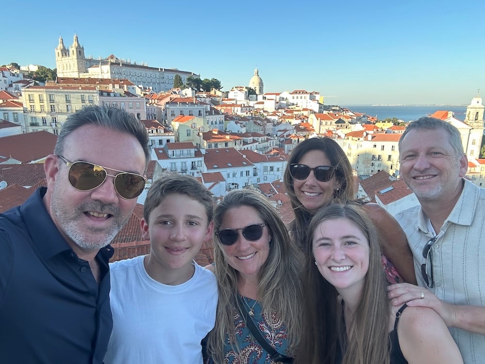 Sunset in Alfama