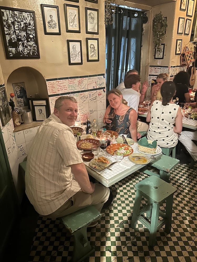 Dinner at A Baiuca