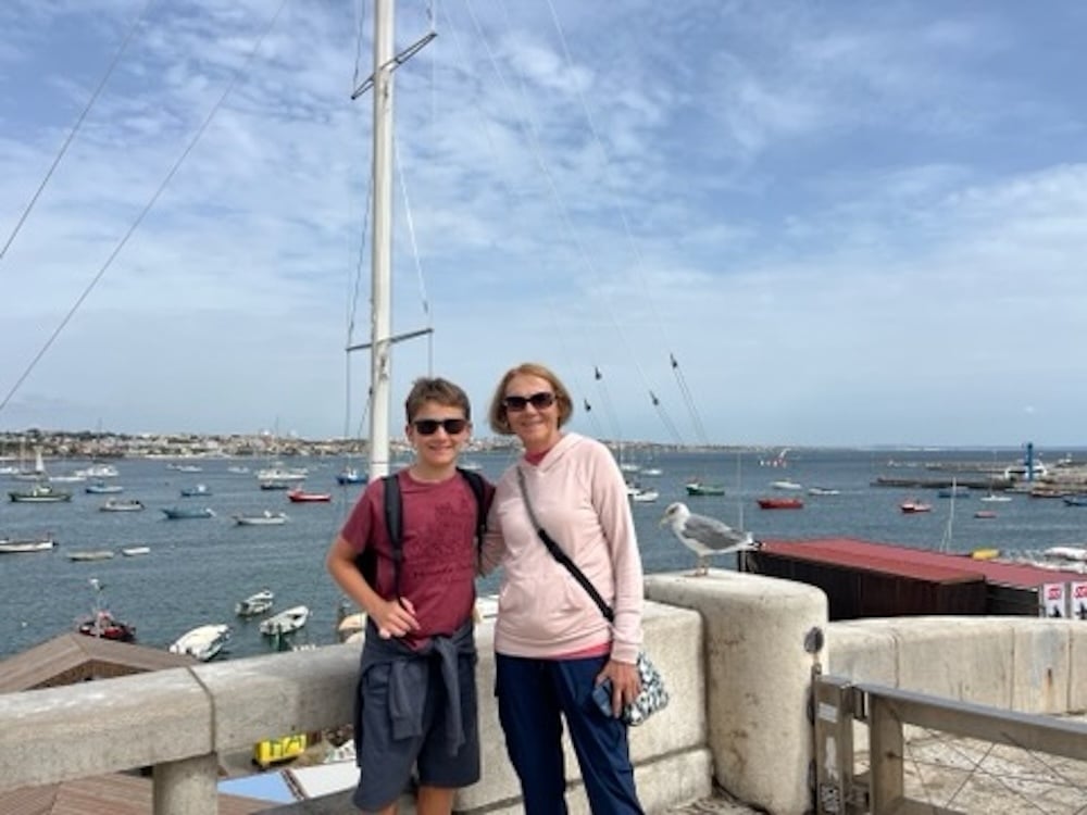 Seb, Grandma and the Sailboats