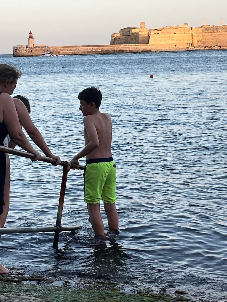 Swimming the Valletta