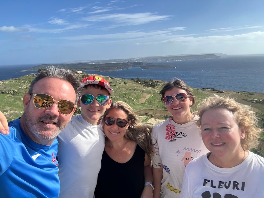 The Group in Gozo