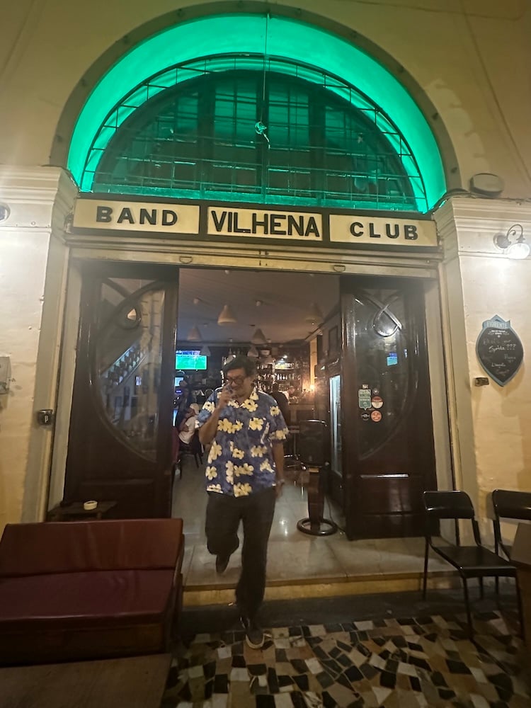 Hanging at the Band Club