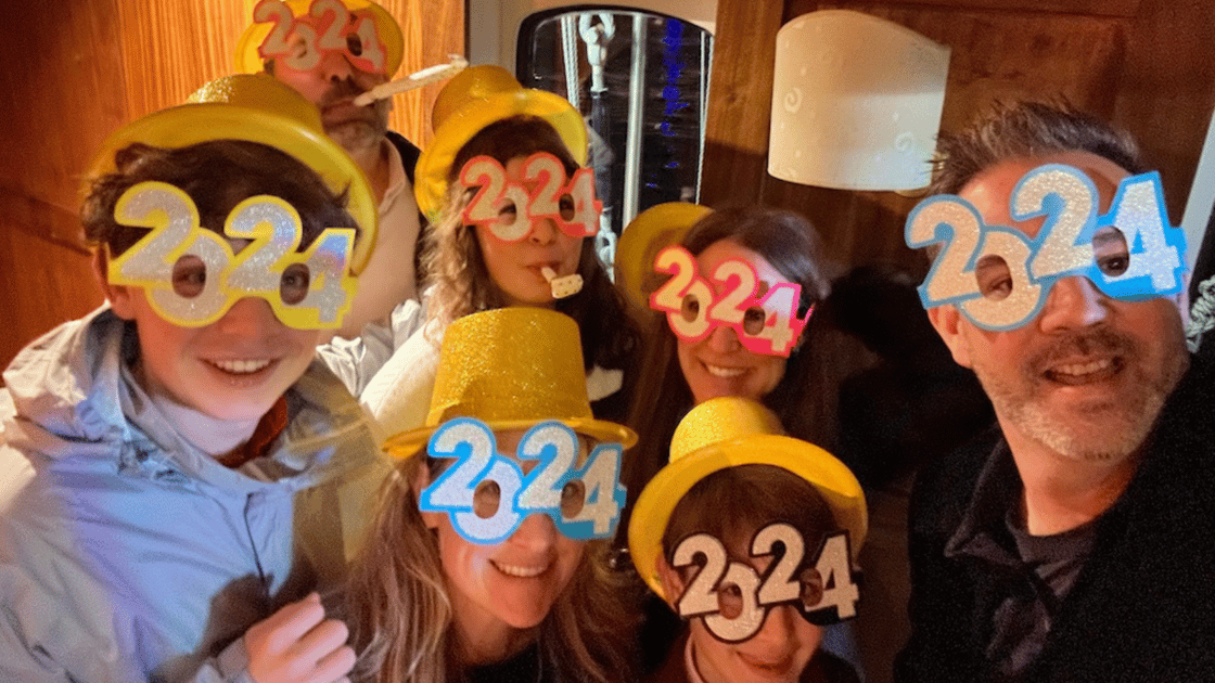 new years with the andersons