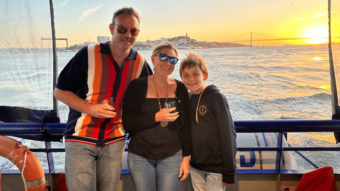 challi on sunset cruise