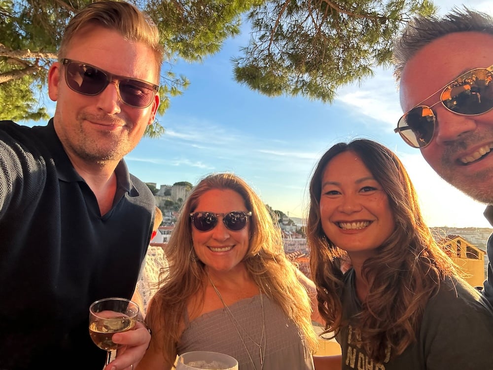 Miradouro with the Bowcotts